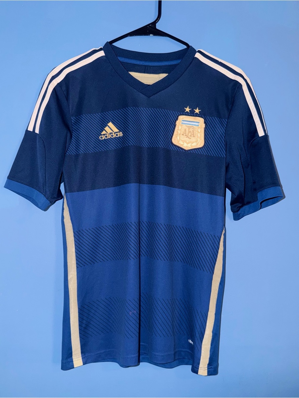 2014 Argentina Away Jersey Adidas
